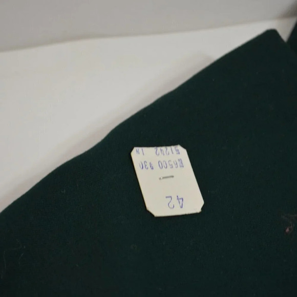 Vintage Green Wide  Leg Pants Size 27 Tribal Sportswear Montreal NWT - Picture 4 of 11